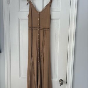 LPA Tan Knit Dress